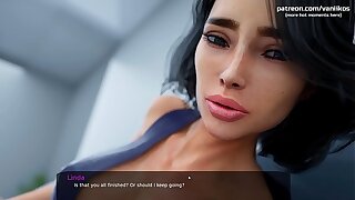 Petite stepsister is trying out a cute pink vibrator on her nice young virgin pussy l My sexiest gameplay moments l Milfy City l Part #13